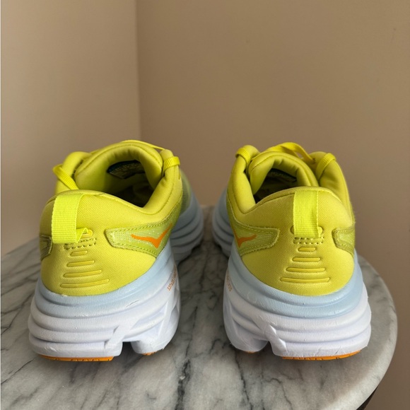 Hoka Bondi 8 Men’s Size 7D Butterfly Evening Primrose F27222E - Picture 3 of 9
